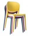 רביעיית כיסאות דגם VANCOUVER צהוב X4