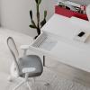 שולחן כתיבה Leila Working Table לבן/אדום מסדרת Decoline