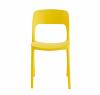 רביעיית כסאות לפינת אוכל דגם Beauty צהוב