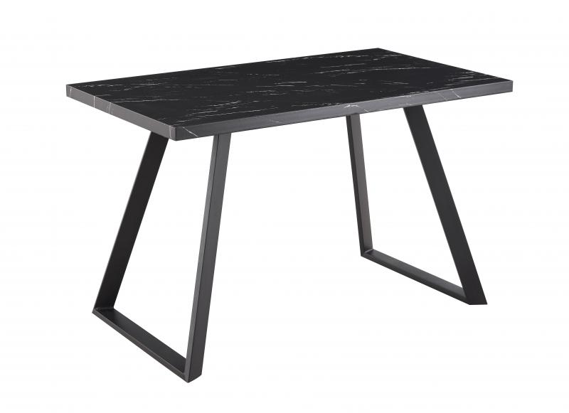 שולחן אוכל דגם  Harald T20 דמוי שיש שחור מסדרת Anders
